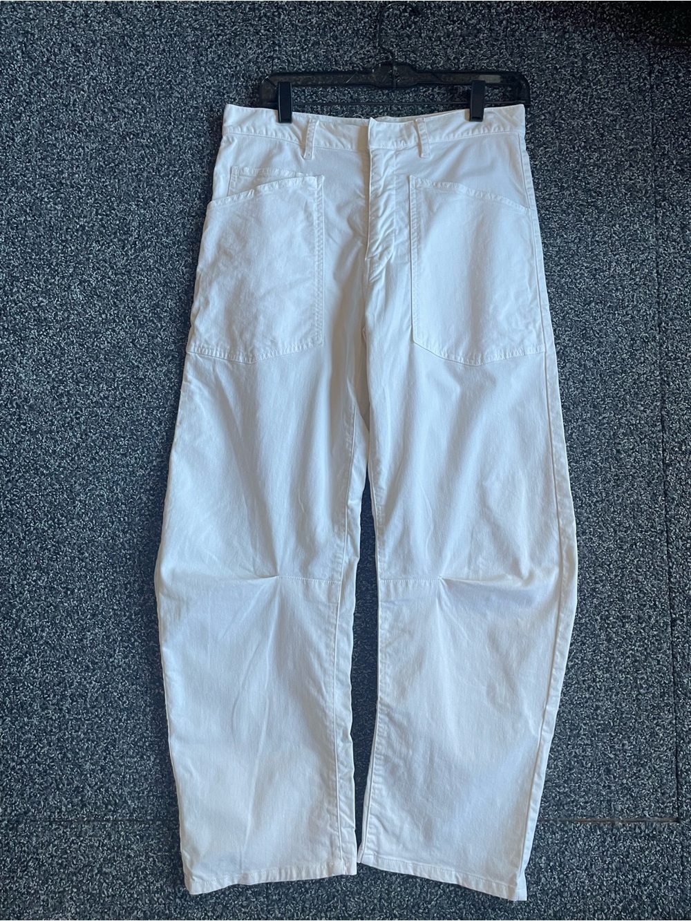 Nili Lotan Shon Pant Sz 2 Eggshell